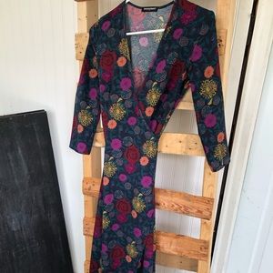 American apparel wrap dress